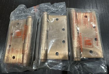 4.5” x 4.5” Commercial Butt Hinge Heavy Weight Concealed Ball Bearing – 3 Pack -brand new