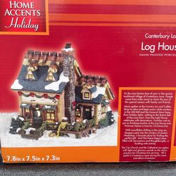 Christmas log Cabin
