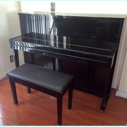 August Hoffman Designer Upright Piano