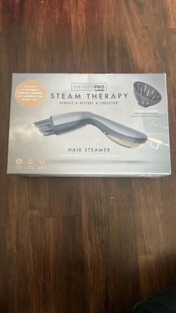 Infiniti PRO CONAIR Steam Therapy Hair Steamer, Portable Hair Steamer with 7" Diffuser Attachment