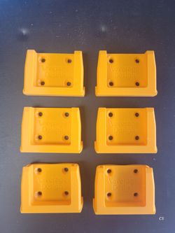 6- Pack: RIDGID 18V Tool Mounts / Hangers