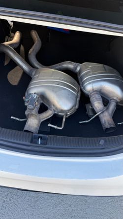 Mercedes c43 AMG oem performance exhaust mufflers