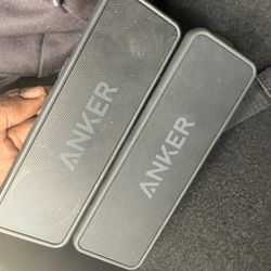 Two Anker Speakers For Sale 