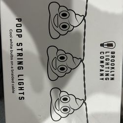 Poop string lights