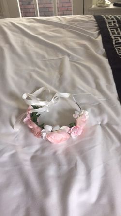 Junior bridesmaid flower headband