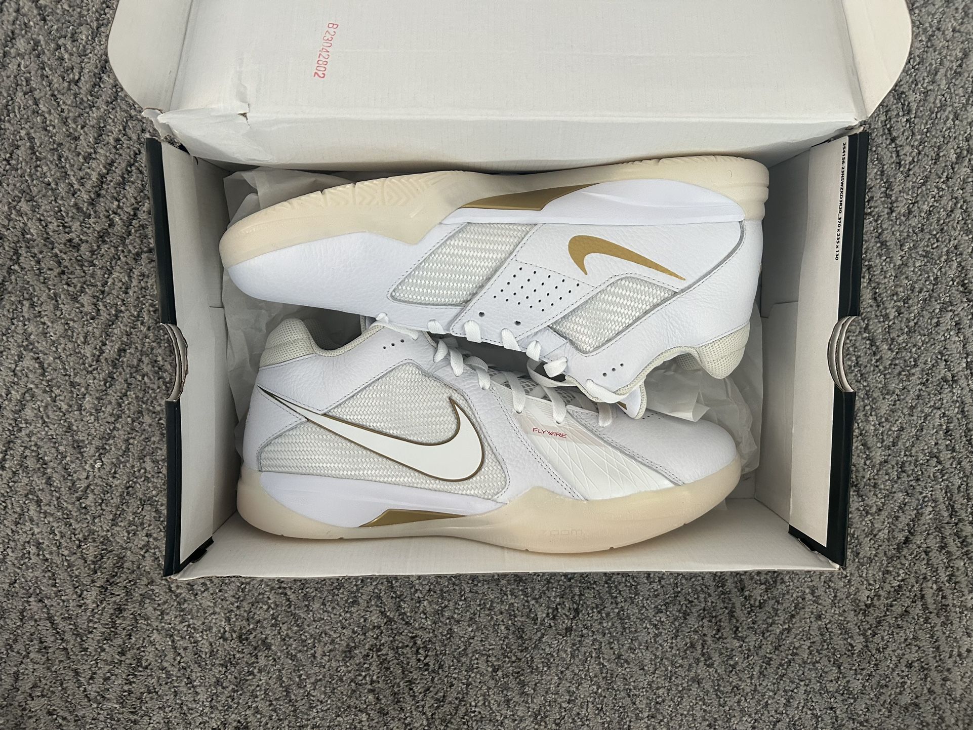 Kd 3 Retro White Metallic Gold