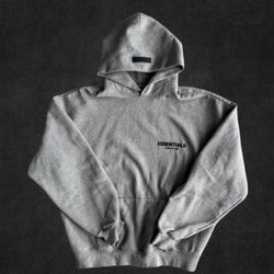 Fear of God Essentials hoodie LIGHT OAT (M)