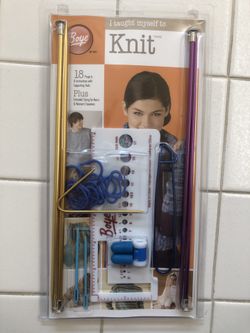 Knitting set new