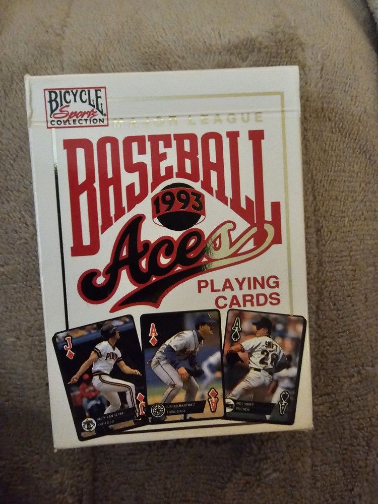 1993 Baseball Aces Playing Cards Unopened Set