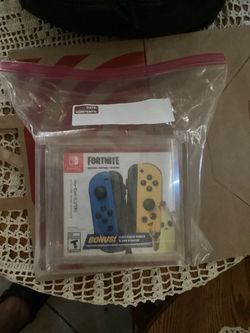 -Ultra Extremely Rare Brand New Sealed Fortnite Nintendo Switch Joycons-