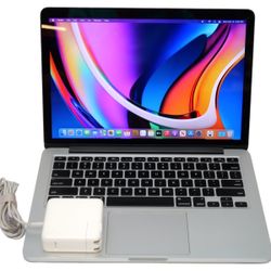 Apple MacBook Pro 13" Retina 2015 2.9 i5 8GB RAM 512GB SSD Silver Laptop gift 