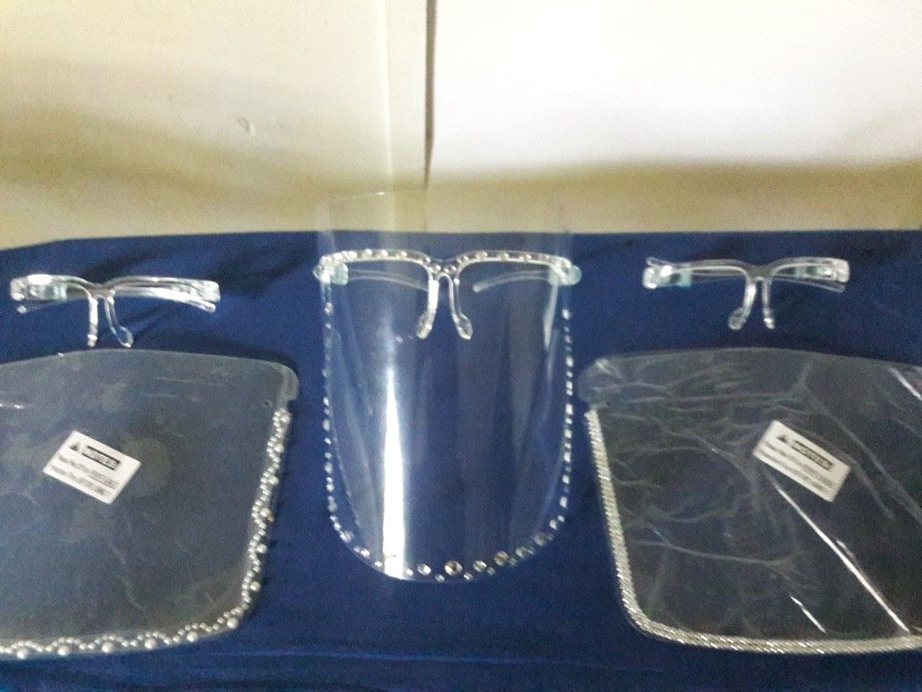 Embellished Face Shields