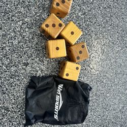 Wooden yard Yahtzee SIZED DICE