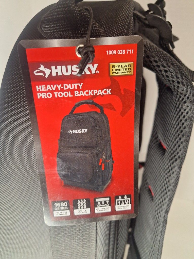 Heavy Duty Pro Tool Backpack