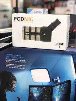 RODE PodMic Dynamic Podcasting Microphone