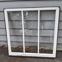 Wood Window 36x36 Grids Craftsmen 