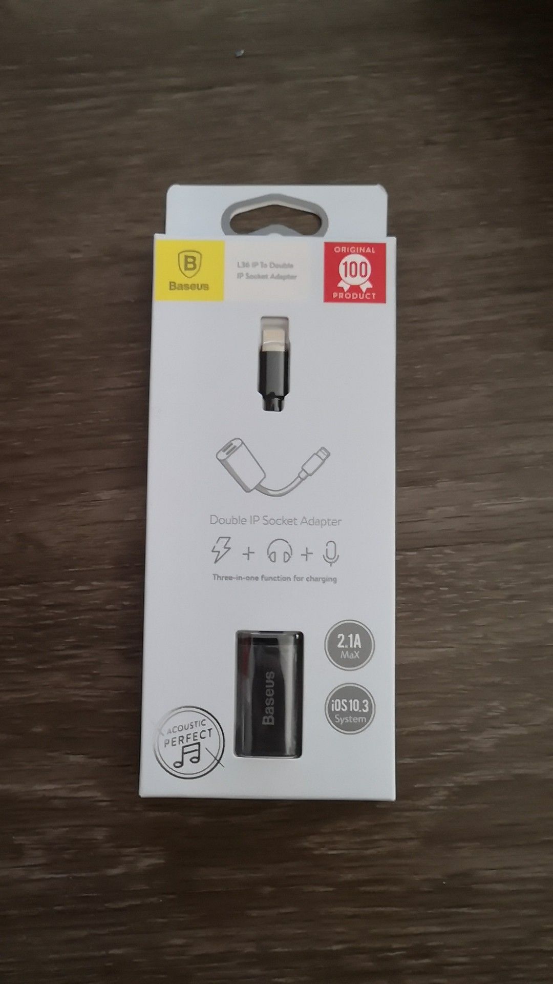 L36 ip to double ip socket adapter