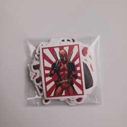 Deadpool 35 Piece Stickers 