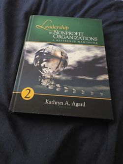 Leadership in Nonprofit Organizations: A Reference Handbook