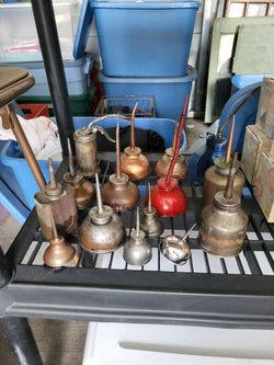Vintage Oil Cans