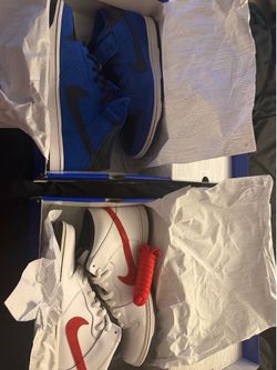 2 pairs Nike sb mid