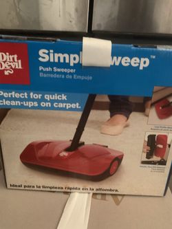 Dirt Devil Simpli Push Sweeper
