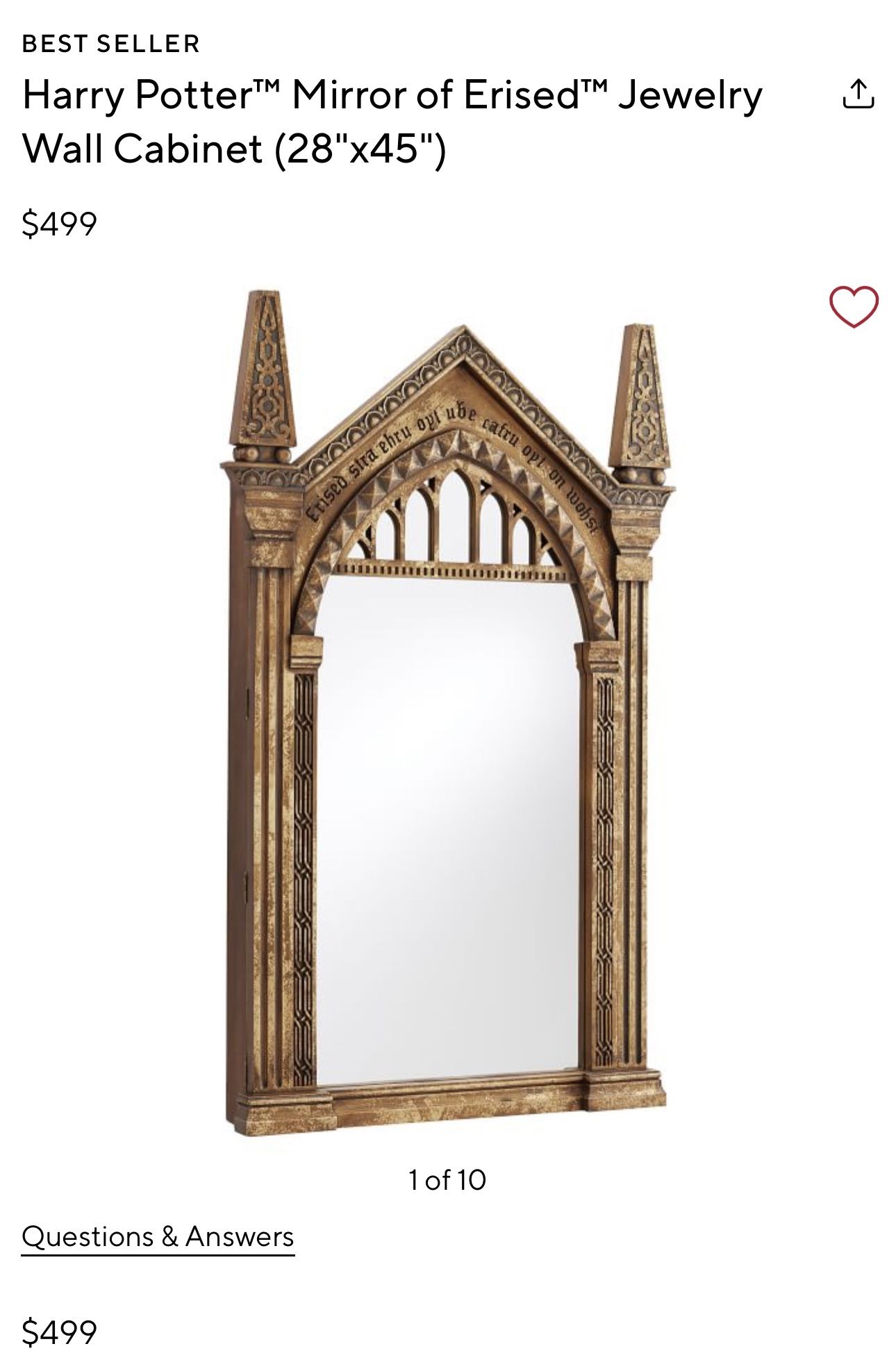 Harry Potter Mirror / Jewelry Box 