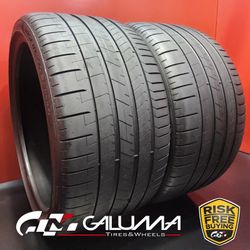 Set of 2 Tires LikeNEW Pirelli P-Zero (PZ4) (NA1) 305/30ZR21 305/30/21 #94581