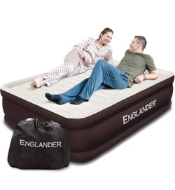 Englander Queen air mattress with pump