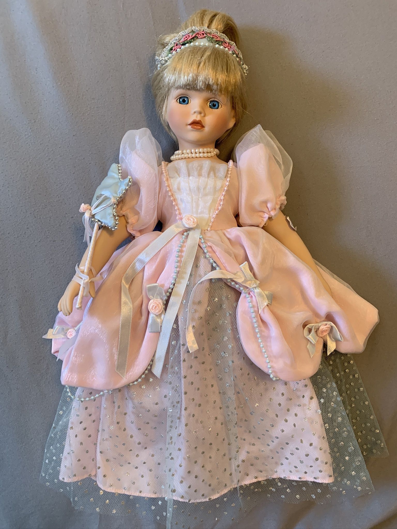  Fairy Princess Porcelain Doll – resembles Glinda/Wicked