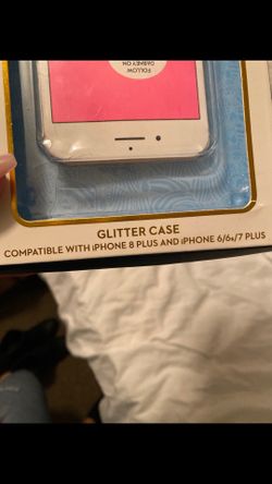 iphone8 Plus/6/6x/7Plus glitter protective case