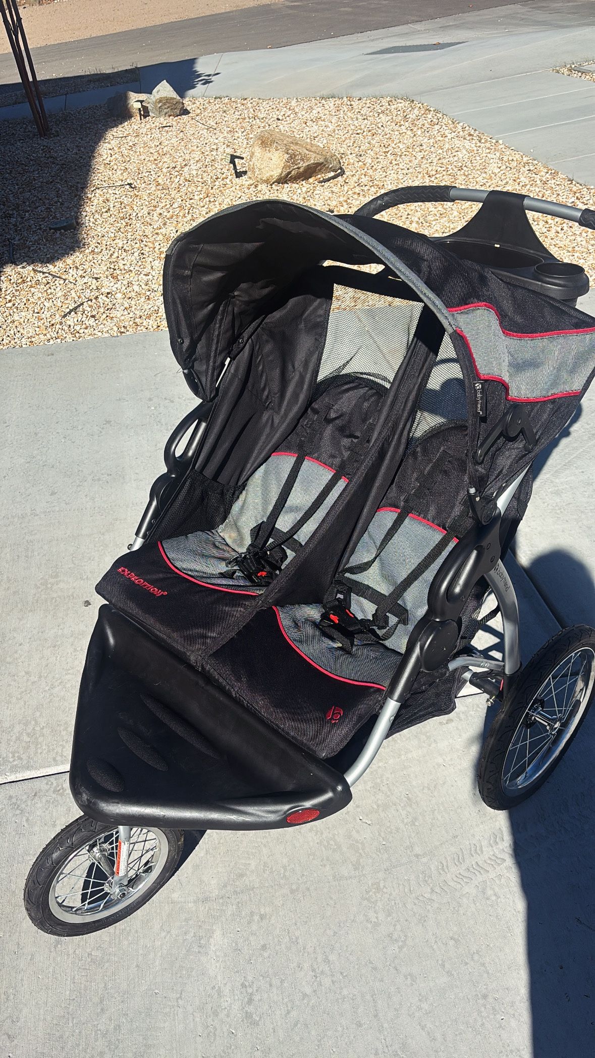 Like new- Double Jogger Stroller
