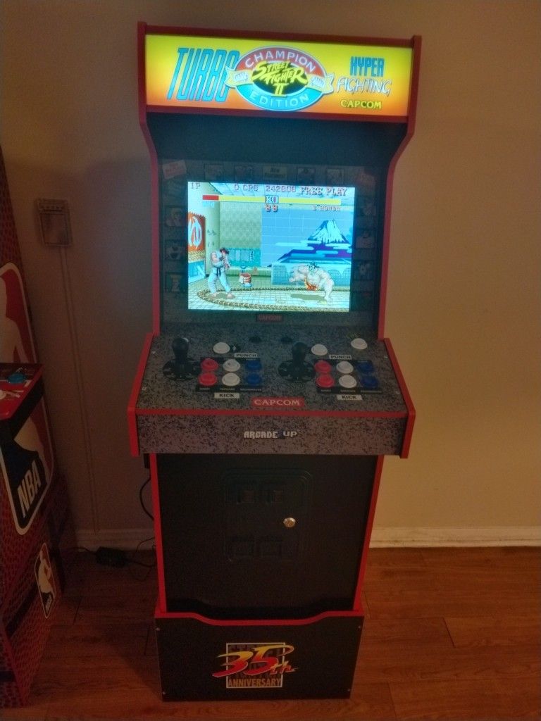 STREET FIGHTER 1UP ARCADE MACHINE