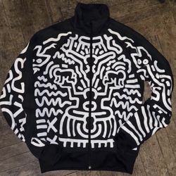 RARE Adidas x Jeremy Scott X Keith Haring Men's Suit BK2 L