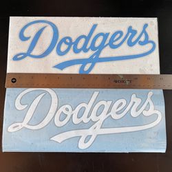 Dodgers decal Stickers CAR -  BBQ - Toolbox - Chest 