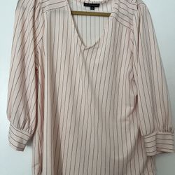 Pink Striped Shirt