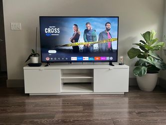 IKEA TV Stand / Media Console – White, Modern Storage Cabinet