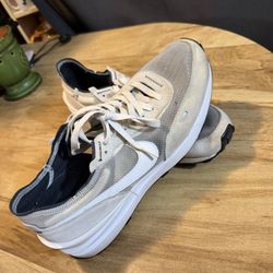 Men’s Nike Waffle One Shoe Size 12 DA7995 100 Summit White Gray Black  Running