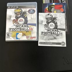 NCAA Football 14 - PS3. Complete 