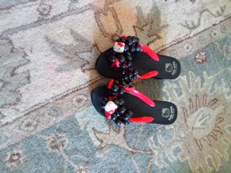 Hello Kitty Wedge Foam Flops
