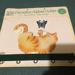 Decorative Address Holder