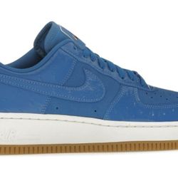 New Nike Air Force 1 07 LX Blue ostrich