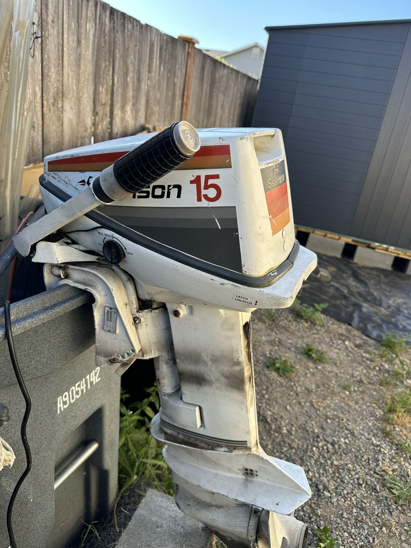 1978 Johnson 15 hp