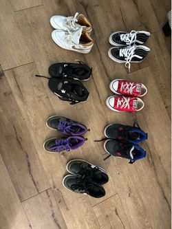 Boys youth shoes sizes 2 through 4