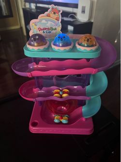 Light Up Rolling Ball & Racing Car Ramp. Pick Up in Van Nuys.