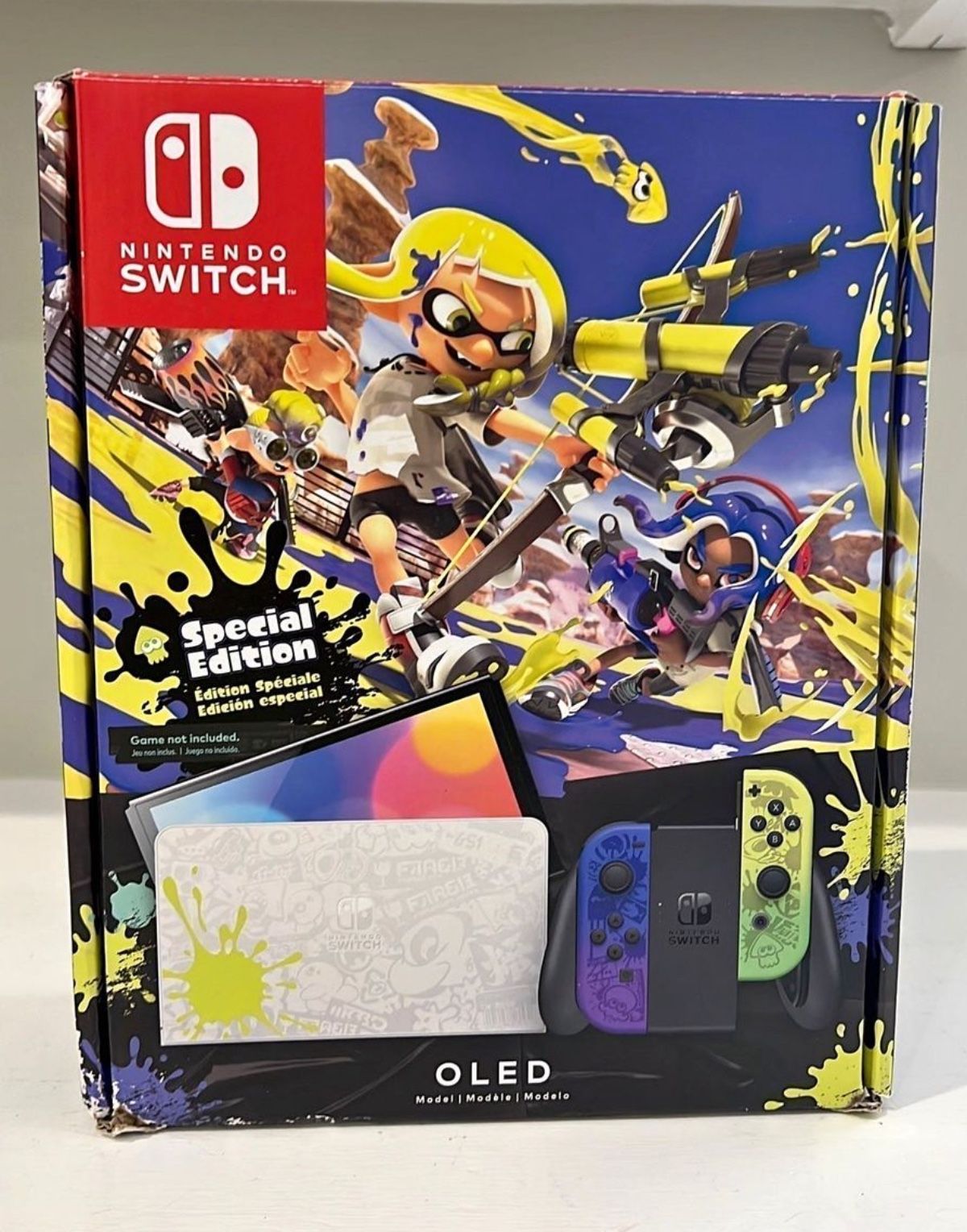 Nintendo Switch OLED Splatoon Edition