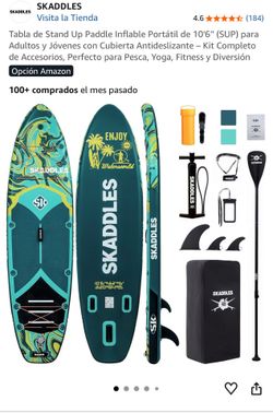 Skaddles 10'6" Inflatable Stand Up Paddle Board