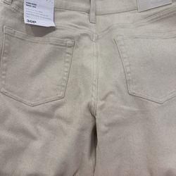 DKNY Women’s Off White Jeans W Slight Sparkle