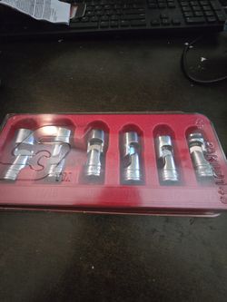 Snap On 6 Piece Universal Socket Set 7/16-3/4