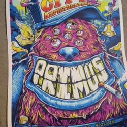 Primus Grind City Amphitheater Memphis Tennessee Poster BRAND NEW